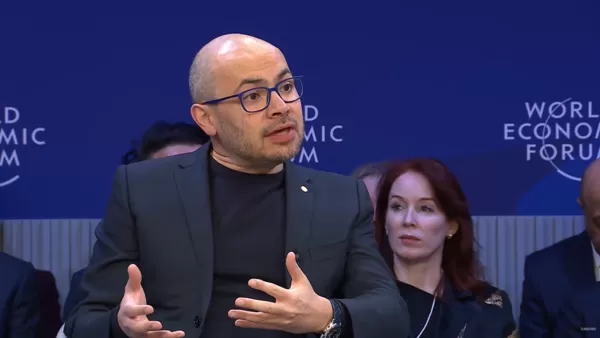 ▲▼Google DeepMind 執行長哈薩比斯(Demis Hassabis)。(圖/YT@@wef)