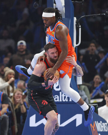 ▲雷霆吉爾吉斯-亞歷山大、多特。(圖/達志影像/美聯社)