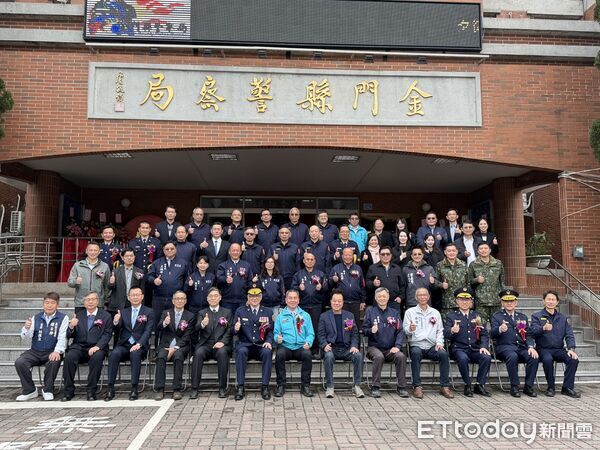 ▲▼金城、金湖分局長交接典禮。(圖/記者鄭逢時攝)