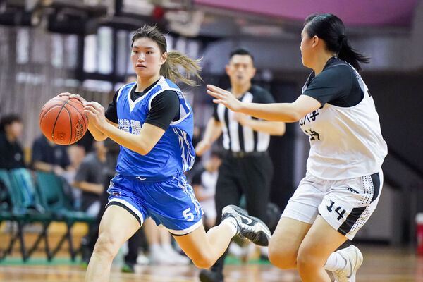 ▲落敗的臺灣體大則苦吞9連敗,確定將於下賽季降至二級,正式中斷自81學年度起連續34季在女一級參賽的「全勤獎」紀錄。(圖/大專體總提供)