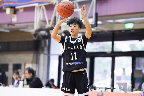 ▲北市大學連容纓21分。(圖/大專體總提供)