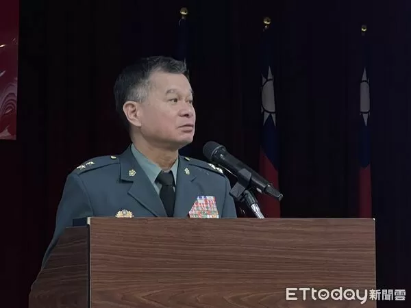 ▲戰略規劃司司長黃文啓中將。(圖/記者蘇靖宸攝)