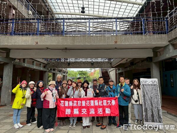 ▲▼花蓮社區大學赴宜蘭進行走讀課程並相互交流。(圖/花蓮縣政府提供,下同)