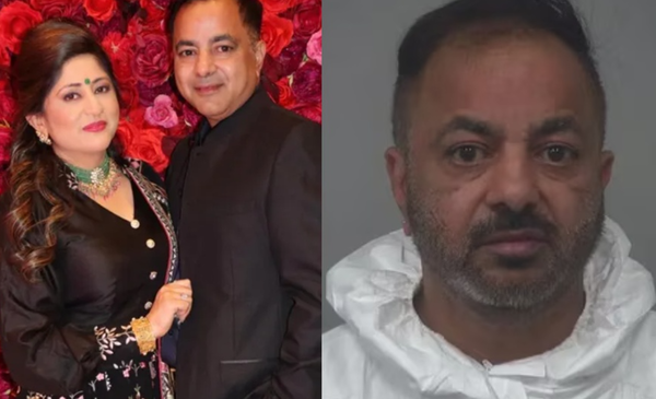 51歲爸冷血屠殺4血親 12歲兒聽槍聲「躲衣櫥中」護孩報案逃命。(合成圖/翻攝自臉書與Gwinnett County Police)