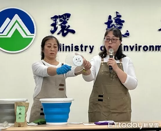 ▲▼家事達人湯慧貞(圖右)與王思慧(左)說明春節大掃除原則。(圖/記者許敏溶攝)