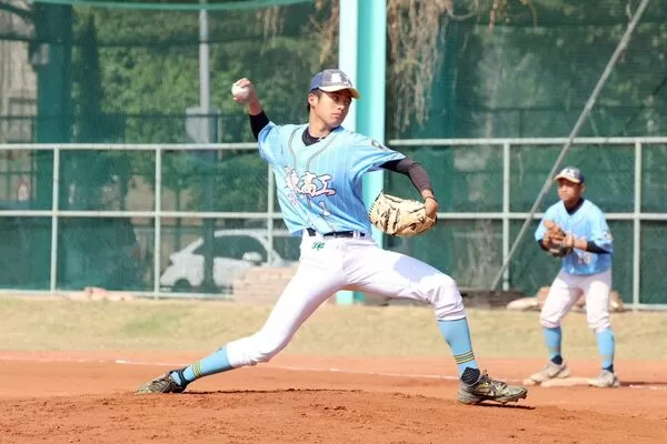 ▲郭靖源完投有意選秀 。(圖/學聯提供)