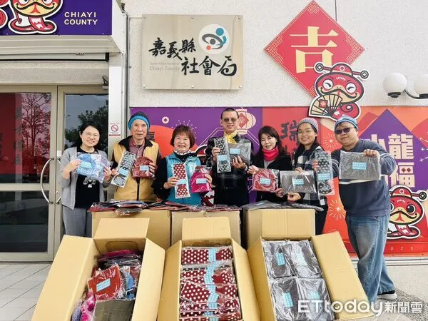 ▲▼ 南聯針織廠寒冬送暖,關懷嘉義縣獨居長者 。(圖/嘉義市政府提供)
