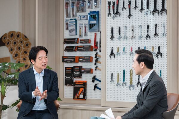 ▲▼總統賴清德接受民視政論節目專訪。(圖/總統府提供)