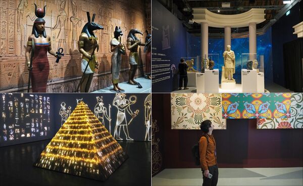 ▲▼世界古文明沉浸體驗展。(圖/部落客JJ.Hsu授權提供)