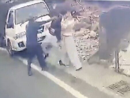 ▲彰化田中鎮倒垃圾鄰居爆肢體衝突。(圖/民眾提供)