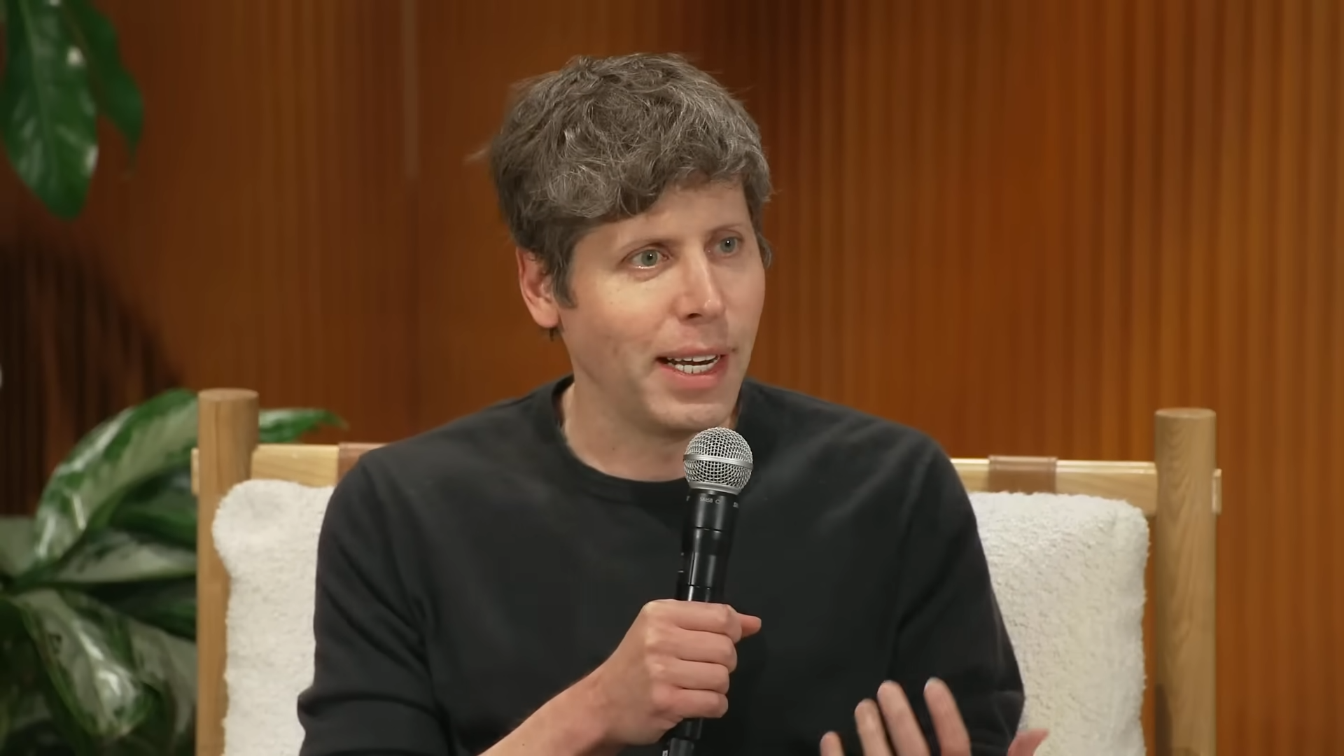 ▲▼OpenAI Town Hall with Sam Altman。(圖/YT@OpenAI)