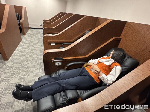 ▲▼高鐵「南區運轉中心」新裝修休息區、用餐區。(圖/記者李姿慧攝)