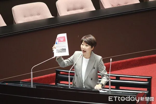 ▲立委陳亭妃指出,中央總預算卡關恐重創台南建設與民生,呼籲回歸制度理性審查。(記者林東良翻攝,下同)