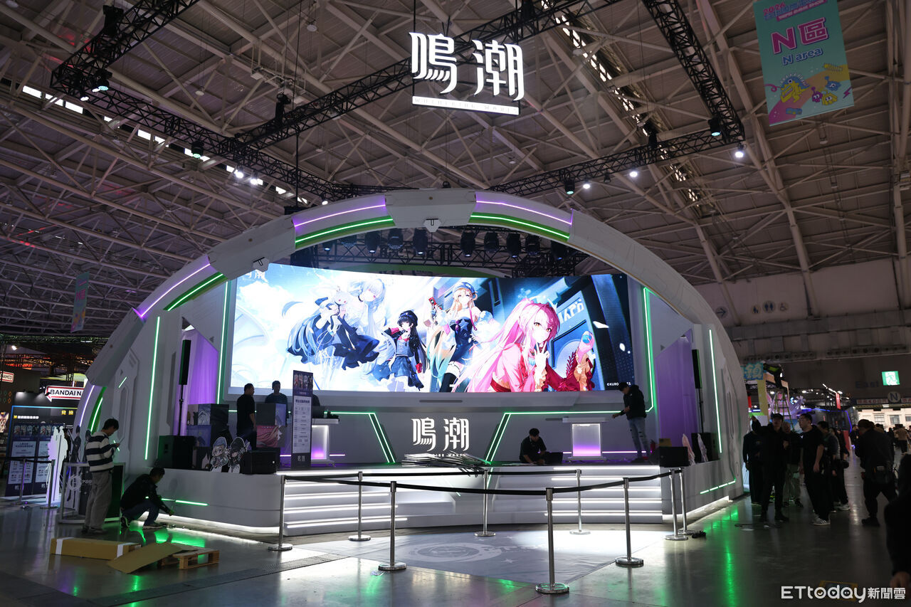 ▲▼ 電玩展展前搶先拍。(圖/記者黃克翔攝)