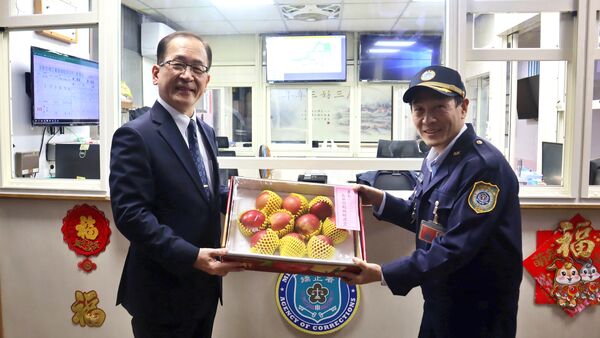 ▲矯正署啟動春節守護專案 署長首站赴基隆視導戒護。(圖/法務部矯正署提供)