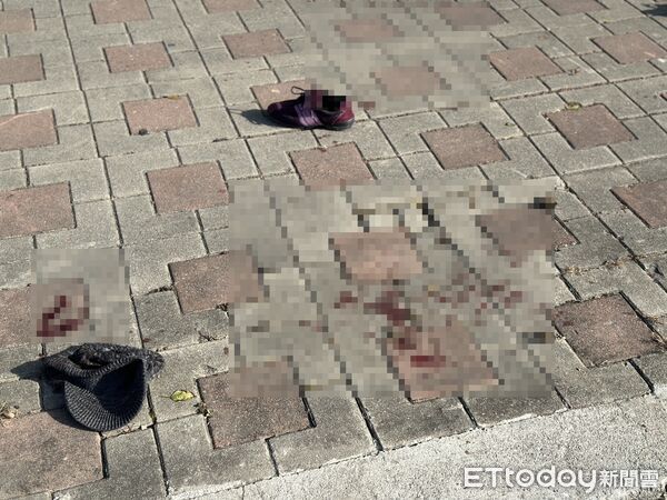 ▲台中大雅區發生婦人遭砍事件,送醫急救中。(圖/記者許權毅攝,下同)