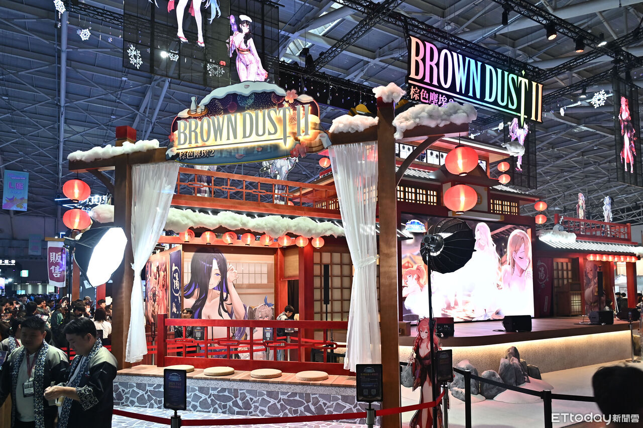 ▲▼2026台北國際電玩展,棕色塵埃2。(圖/記者李毓康攝)
