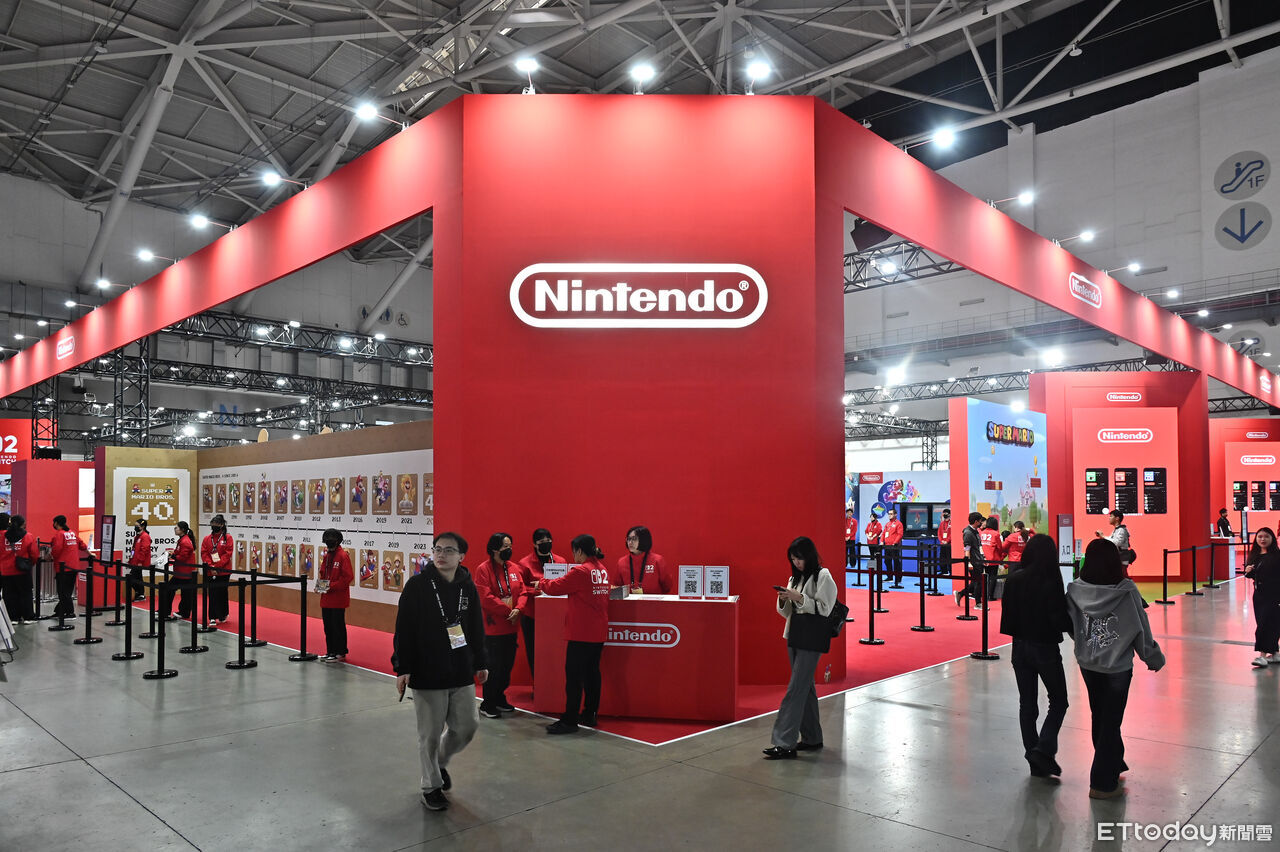 ▲▼2026台北國際電玩展,任天堂。(圖/記者李毓康攝)