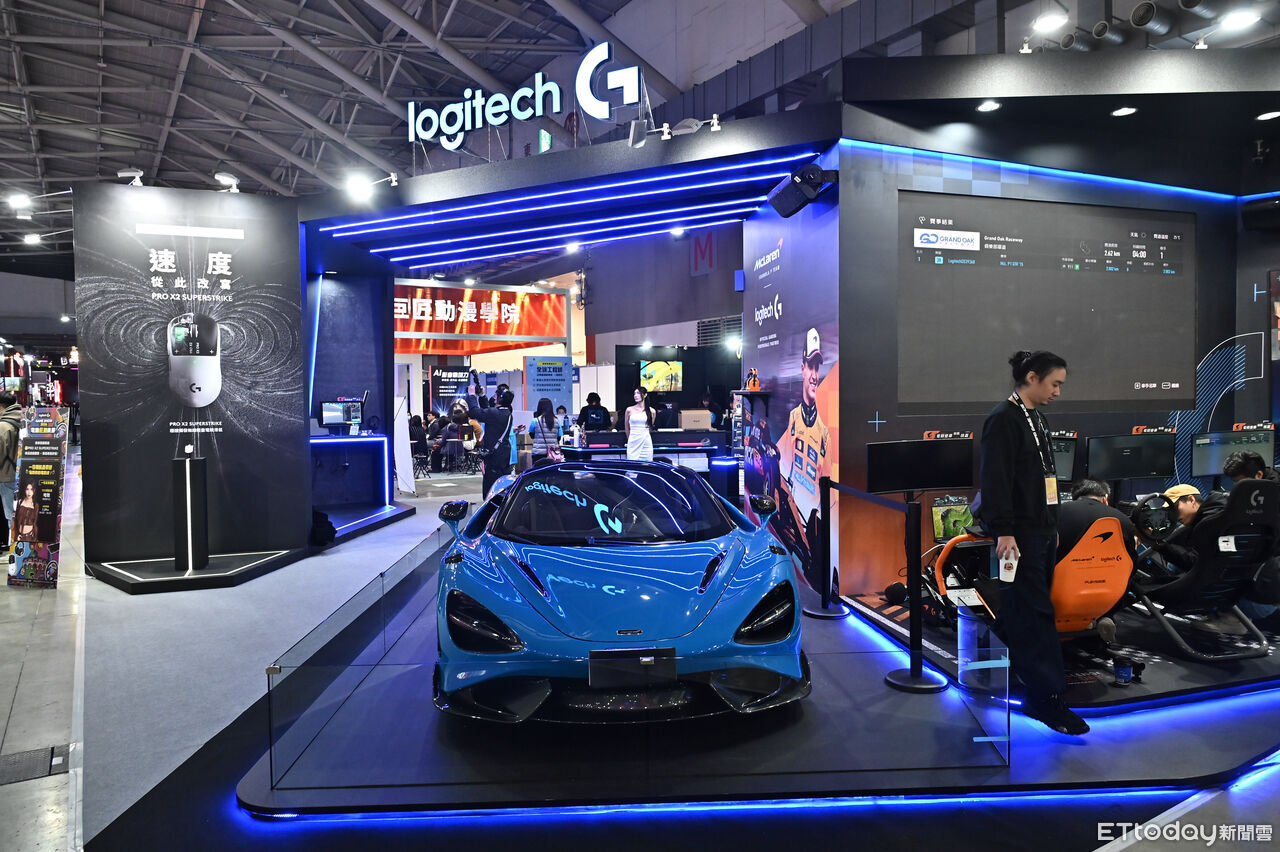 ▲▼2026台北國際電玩展,羅技。(圖/記者李毓康攝)