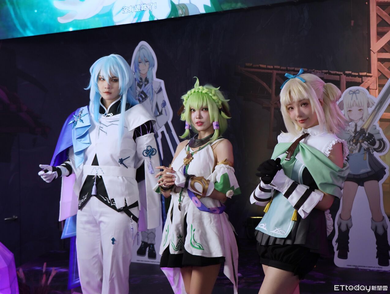 ▲▼ 2026台北電玩展,Coser,遊戲 。(圖/記者蘇晟彥攝)