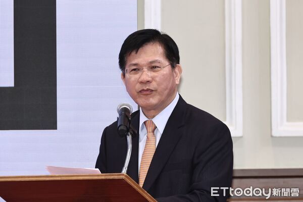 ▲▼總統賴清德舉行「台美經濟繁榮夥伴對話」記者會-林佳龍。(圖/記者黃克翔攝)