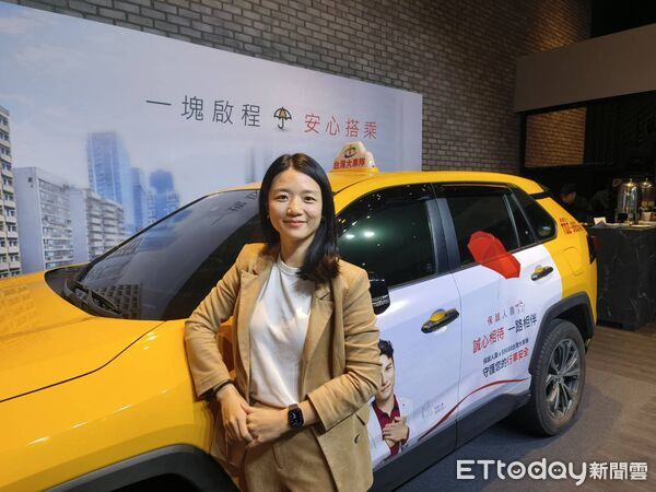▲大車隊執行長林念臻估常客、敬老愛心卡長者、好運孕婦、商務客會選擇投保。(圖/記者張佩芬攝)