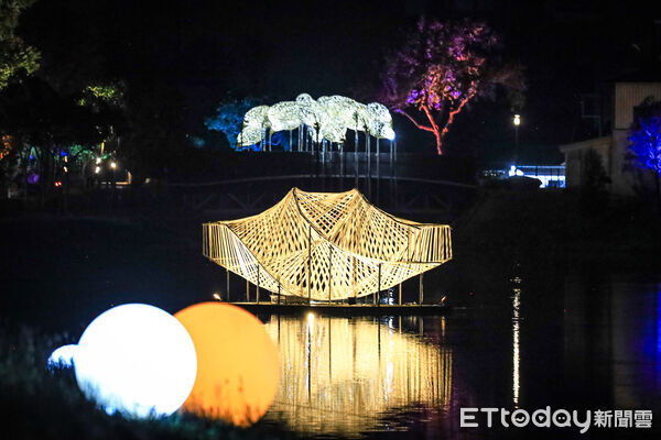 ▲▼2026台南月津港燈節。(圖/記者蔡玟君攝)