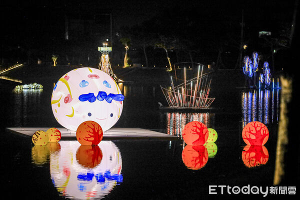 ▲▼2026台南月津港燈節。(圖/記者蔡玟君攝)