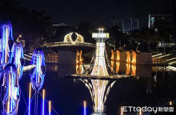 ▲▼2026台南月津港燈節。(圖/記者蔡玟君攝)