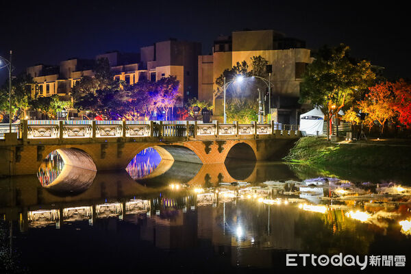 ▲▼2026台南月津港燈節。(圖/記者蔡玟君攝)