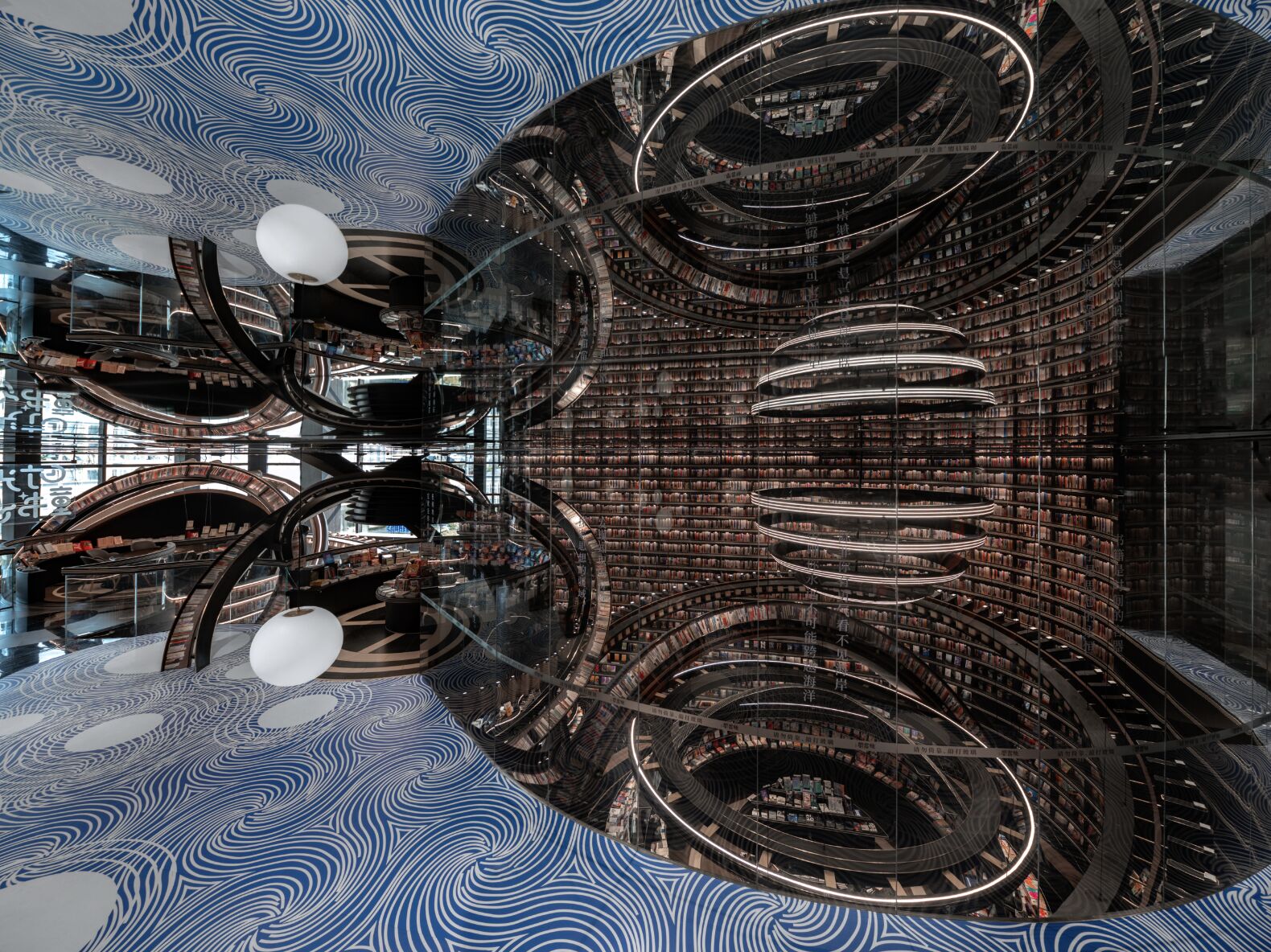 ▲大陸淮安鐘書閣。(圖/翻攝唯想國際設計室官網)