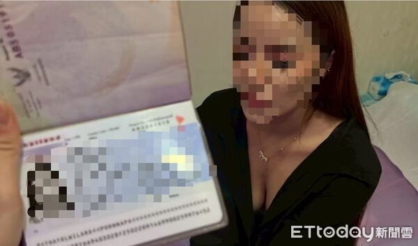 ▲小韻來台非法居留賣淫掏金,被警方查獲表情十分無奈。(圖/記者陸運陞翻攝)