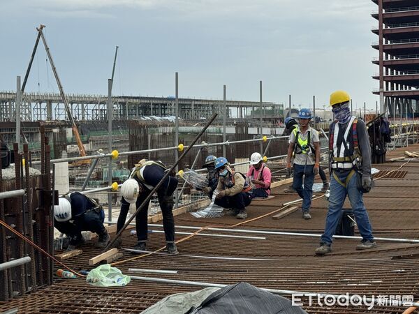▲▼桃園機場第三航廈工程。(圖/記者周湘芸攝)