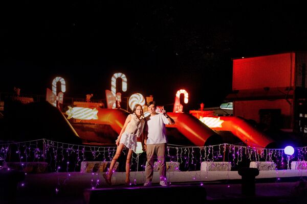 ▲▼屏東曖曖在海邊花生漫畫藝術裝置。(圖/屏東縣政府提供)