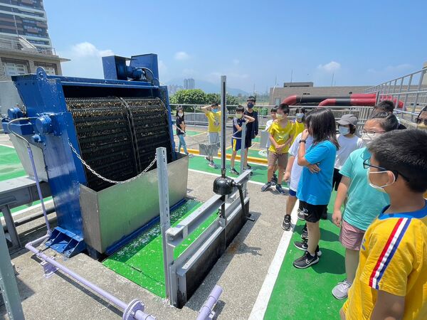 ▲淡水水資中心變身戶外教室。(圖/新北市水利局提供)