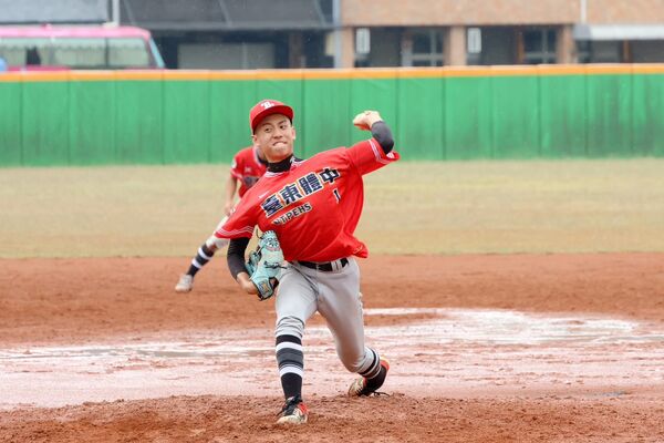 ▲曾睿豪回穩PK守成有意選秀。(圖/學生棒聯提供)