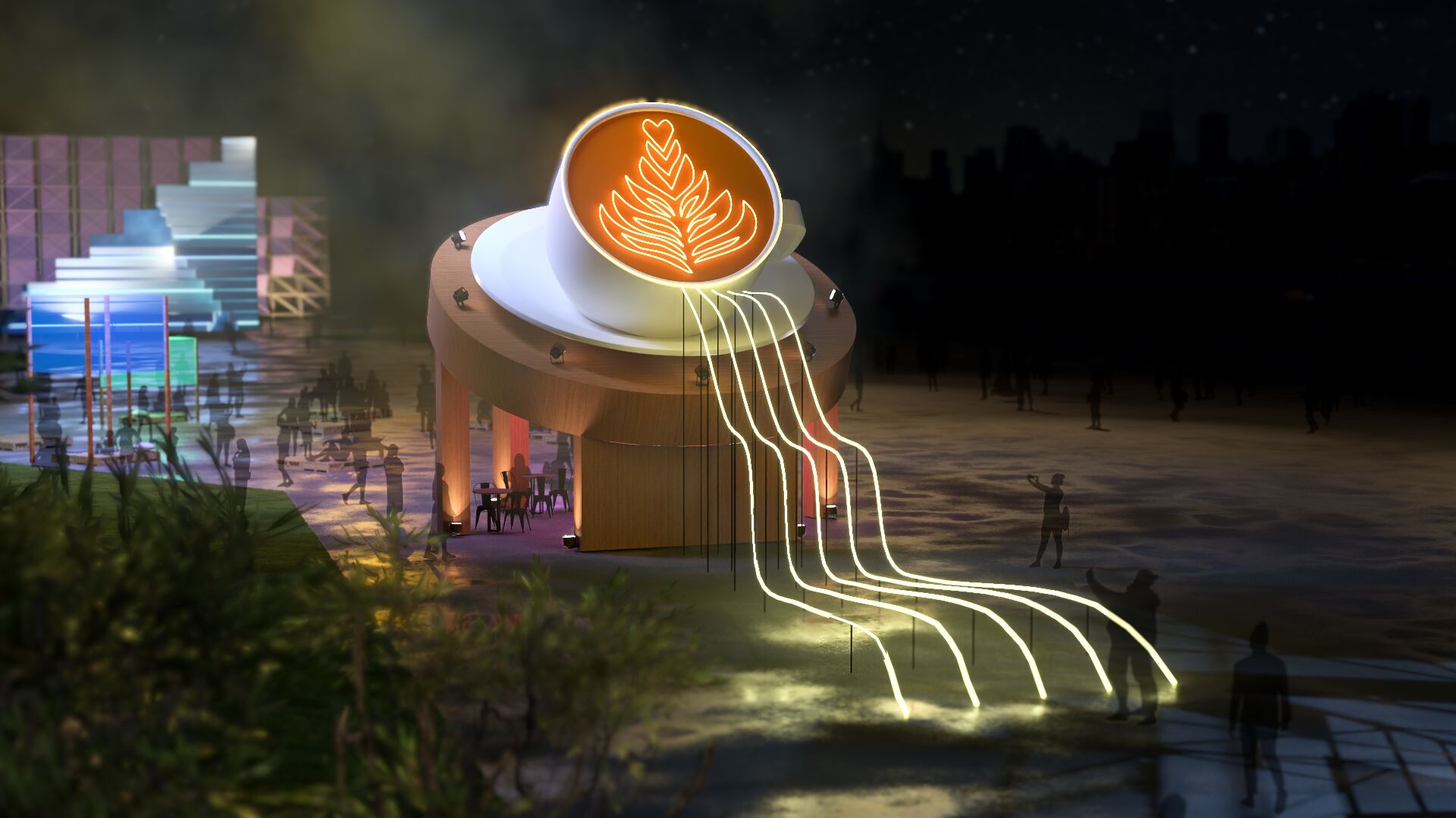 ▲▼ 2026台灣燈會「智慧城市燈區」探索嘉義未來生活的新視野 。(圖/嘉義縣政府提供)