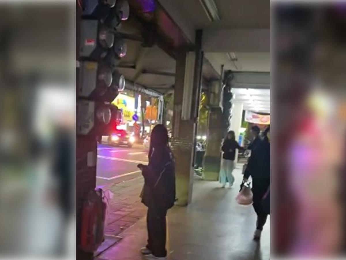 ▲▼永和警方晚間追查一輛拒檢白色轎車,追逐過程中朝車輛開3槍,最後破窗制伏駕駛。(圖/網友yutang_kuma提供,請勿隨意翻拍,以免侵權。)