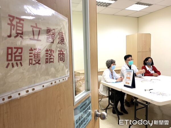▲▼門諾醫院預立醫療照護諮商門診。(圖/門諾醫院提供下同)
