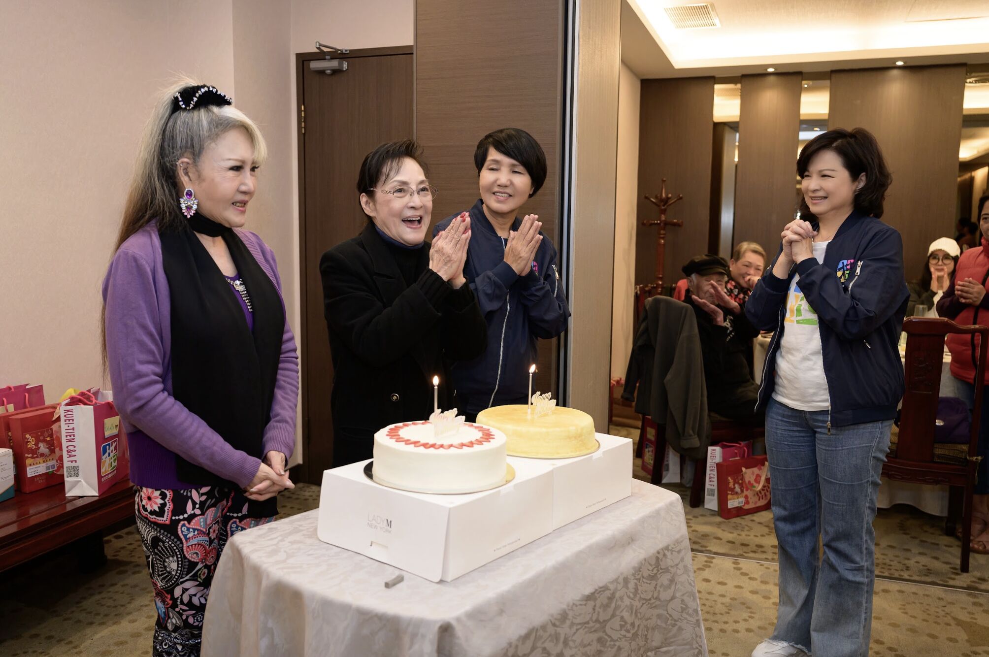 ▲楊貴媚合體陳美鳳,私下暖舉公開。(圖/桂田文化藝術基金會提供)