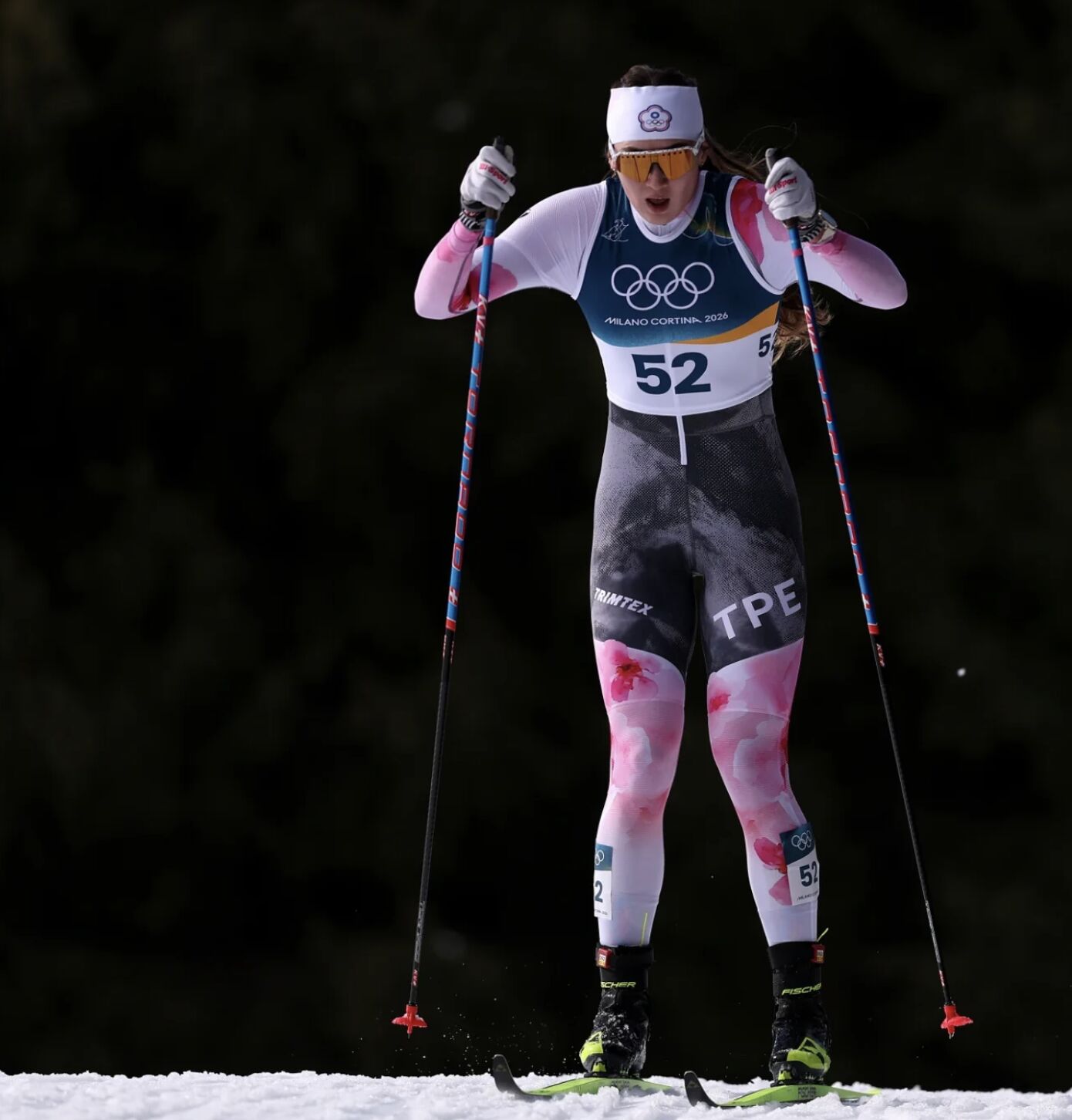 ▲▼台美混血余睿,冬奧為台寫歷史。(圖/翻攝Instagram)