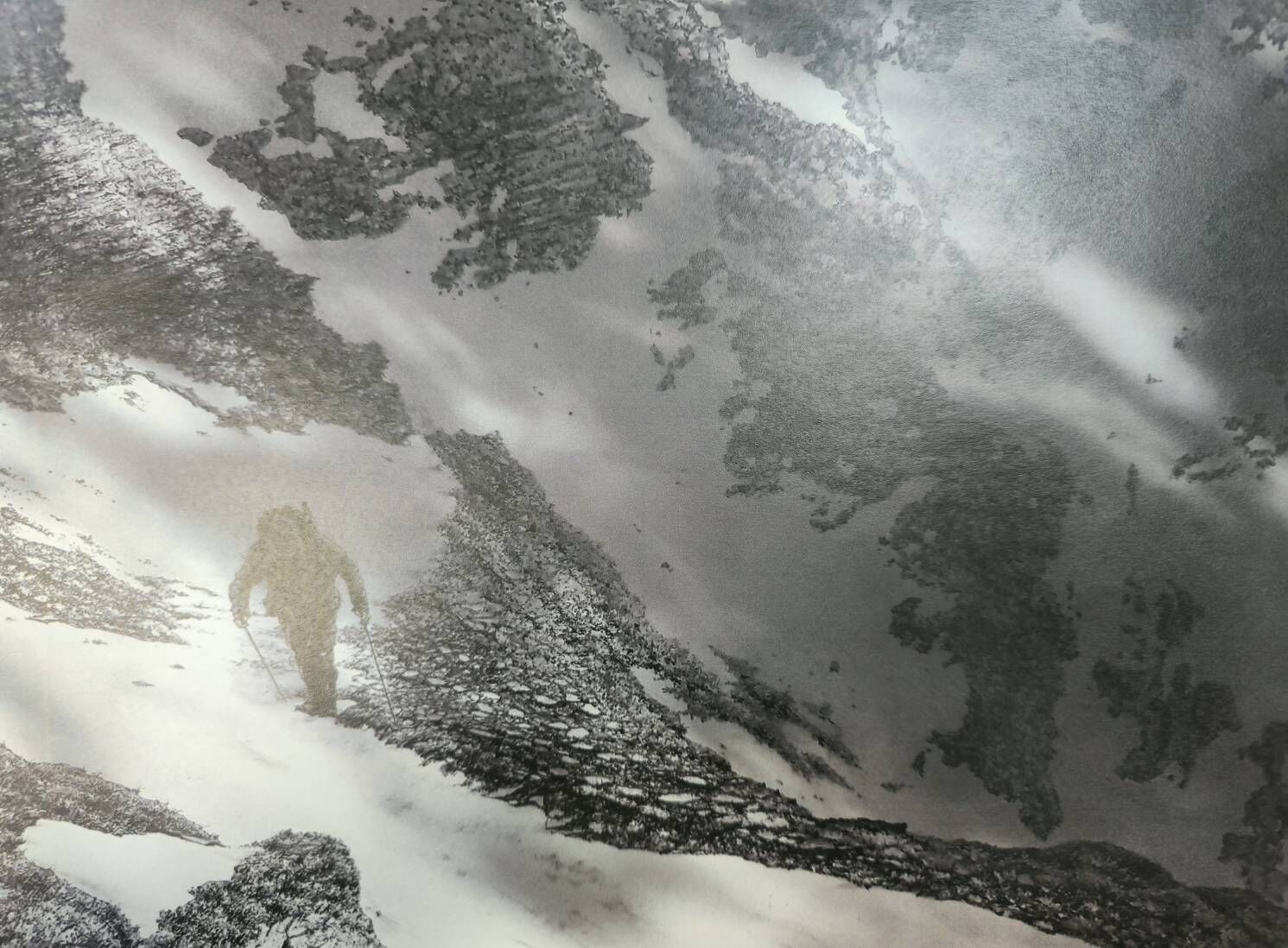 ▲▼ 人間獨旅,曾文彥,臺北市藝文推廣處,駐館藝術家,素描,攝影,特展。(圖/臺北市藝文推廣處提供)