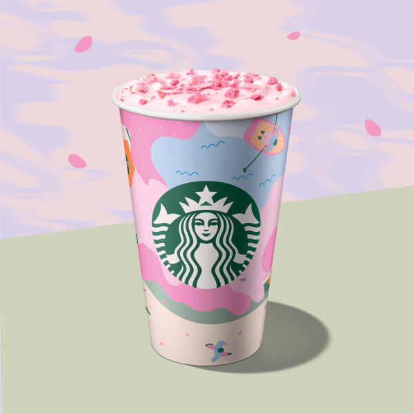 ▲星巴克春季新飲與杯款。(圖/品牌提供)