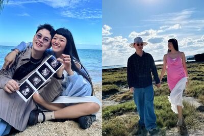 若綺順產女兒！　楊昇達曬抱娃照甜喊：可以叫我楊爸爸了