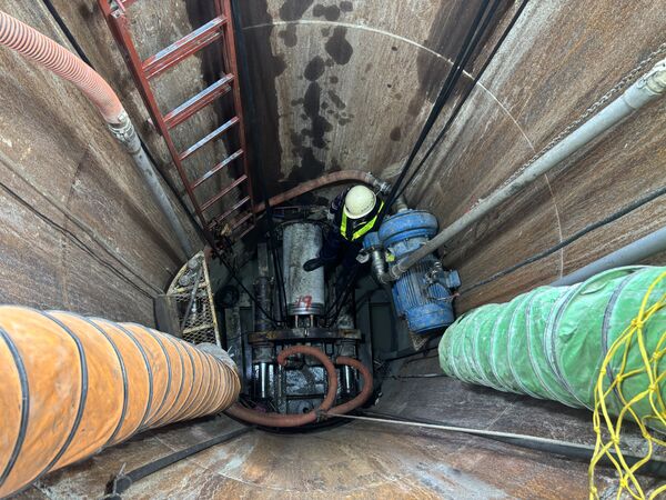 ▲土城污水管網打通關鍵節點。(圖/新北市水利局提供)