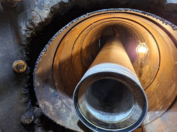 ▲土城污水管網打通關鍵節點。(圖/新北市水利局提供)