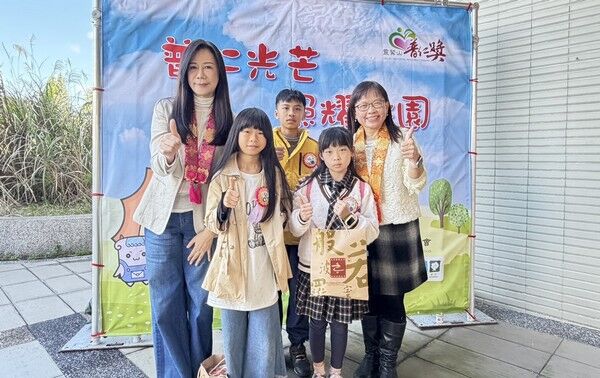 ▲中山國小校長分享靈鷲山普仁小太陽生命故事