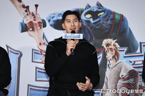 ▲▼ 山羊巔峰中文版配音卡司首映會,毛加恩 。(圖/記者徐文彬攝)