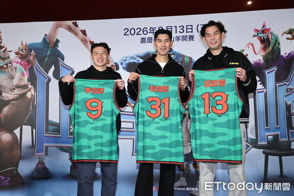 ▲▼ 山羊巔峰中文版配音卡司首映會呂政儒,毛加恩,李愷諺 。(圖/記者徐文彬攝)