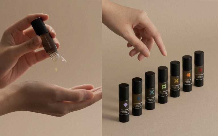 INNA ORGANIC 隨心所癒™ 脈輪滾珠兩用組七款5ml / 3,500元。(圖/品牌提供)